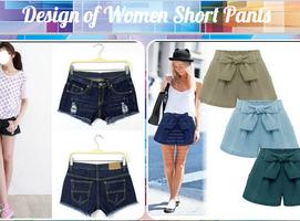 Design of Women Short Pants постер