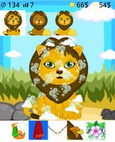 Cleaning Lions Game Ekran Görüntüsü 2