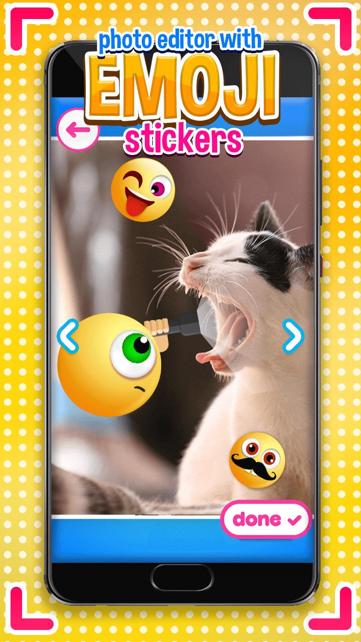 Android 用の 絵文字 ステッカー 写真 加工 アプリ Apk をダウンロード