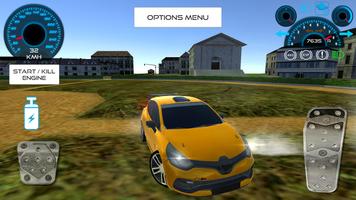 Clio Driving Simulator Affiche