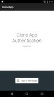 CloneApp - Vor dem Format speichern Plakat