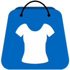 Vêtements shopping en ligne icône