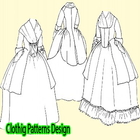 Clothig Patterns Design icône