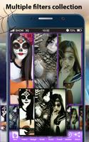 Halloween Collage Maker & Filters Photo Editor 截圖 1