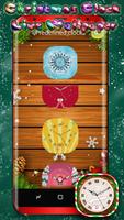 Christmas Clock Live Wallpaper syot layar 2