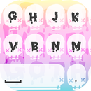 🎀 Teclado Emoji Estilo Pastel Goth 🎀 APK