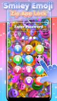 😜 Smiley Emoji Zip App Lock 😜 screenshot 3