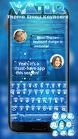 Fondos de Teclado de Agua - Teclado Emoji Poster