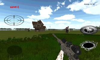 Sniper Zombie Shooter captura de pantalla 2