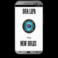 New Rules Song Dua Lipa पोस्टर