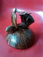 Idées d'artisanat de coquille de noix de coco Affiche