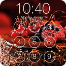 Dessert Cake Baking Cream Strawberries HD PIN Lock APK