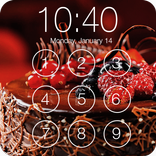 Dessert Cake Baking Cream Strawberries HD PIN Lock