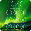 Winter Northern Light Free PIN & AppLock Security APK