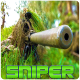 Scharfschütze Schießen Jungle Strike Zeichen