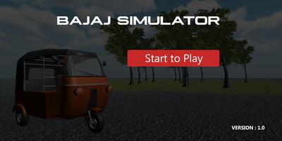 Poster Bajaj Simulator