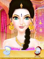 Indian Trendy Fashion Doll - Stylish Makeup Spa ảnh chụp màn hình 1