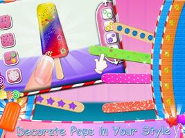 Juicy Ice Candy Maker - Tasty Popsicles capture d'écran 2