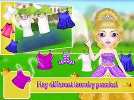 Little Girl Helper - Washing cloth and Gardening screenshot 2