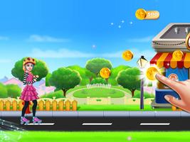 Skate Girl Daily Routine - Makeup & Dressup Game Affiche