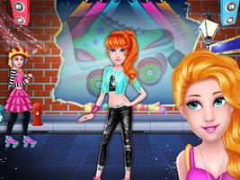 Skate Girl Daily Routine - Makeup & Dressup Game 截圖 1