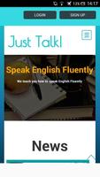 Just Talk English Plakat