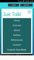 Just Talk English syot layar 1