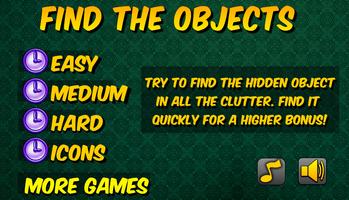 Find The Objects - Free Game ภาพหน้าจอ 1
