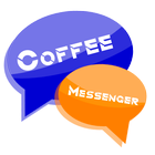 Coffee messenger ícone