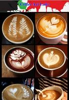 Coffee Art Latte Affiche