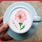 Café Latte Art Designs icône