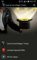 सिक्का और कार्ड जादू ट्रिक्स पोस्टर