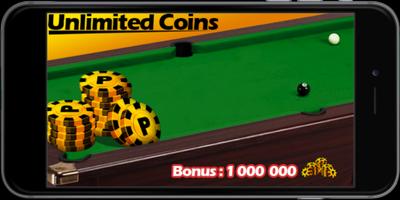 8 Ball Pool Coins Simulated capture d'écran 2