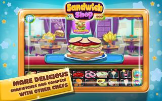 Sandwich Maker-Food Shop Mania screenshot 3