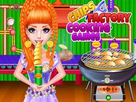 Chips Factory Cooking Games - Food Maker Mania Affiche