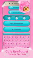 Tastatur Themen für Mädchen Screenshot 1