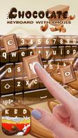 Chocolate Keyboard With Emojis 🍫 capture d'écran 1