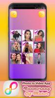 Photo to Video App - Boomerang Gif Maker Affiche