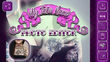 Tatuagem Nome Foto Editor Cartaz