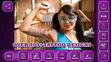 Tatuagem Nome Foto Editor imagem de tela 1