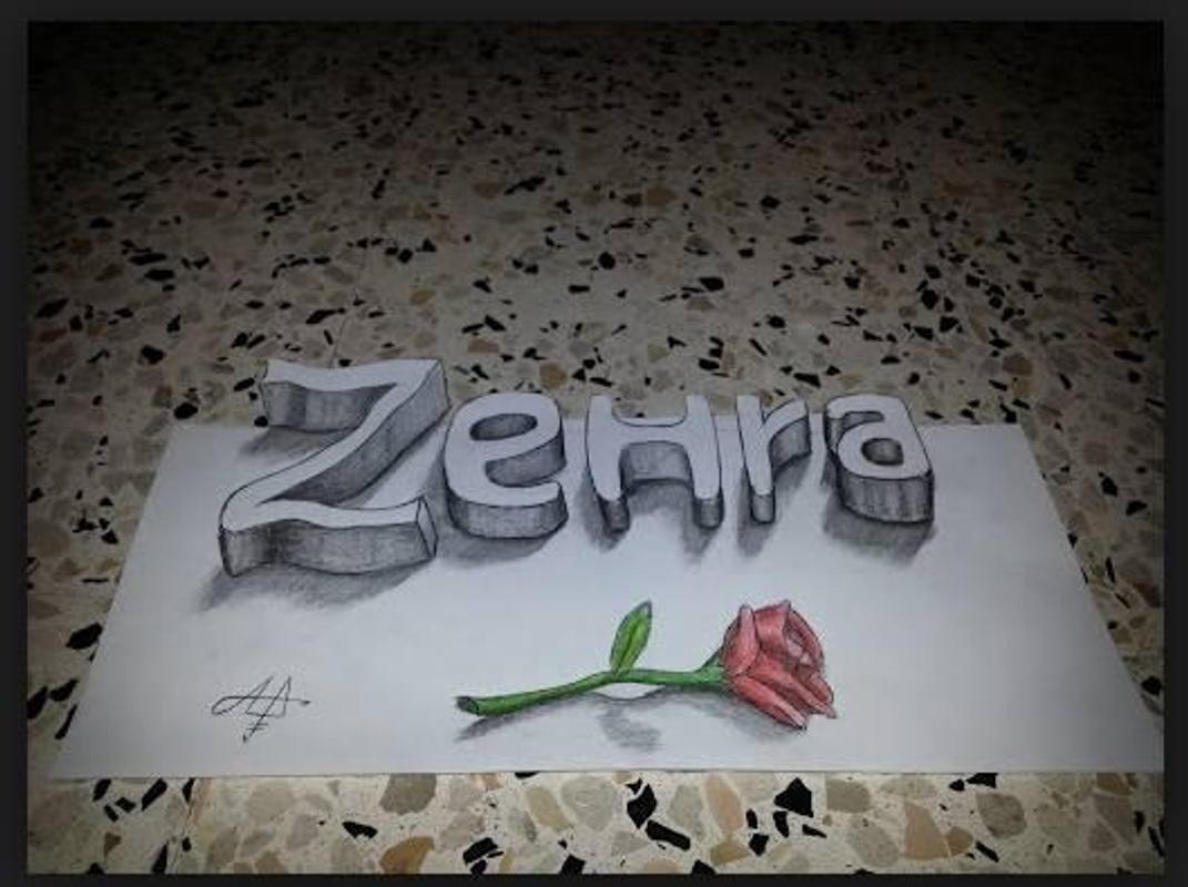 Ide Artistik Nama 3D Keren For Android APK Download