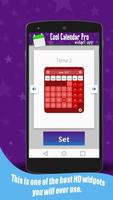 Cool Calendar Pro Widget App capture d'écran 2