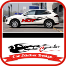 Cool Car Sticker Design Idea aplikacja