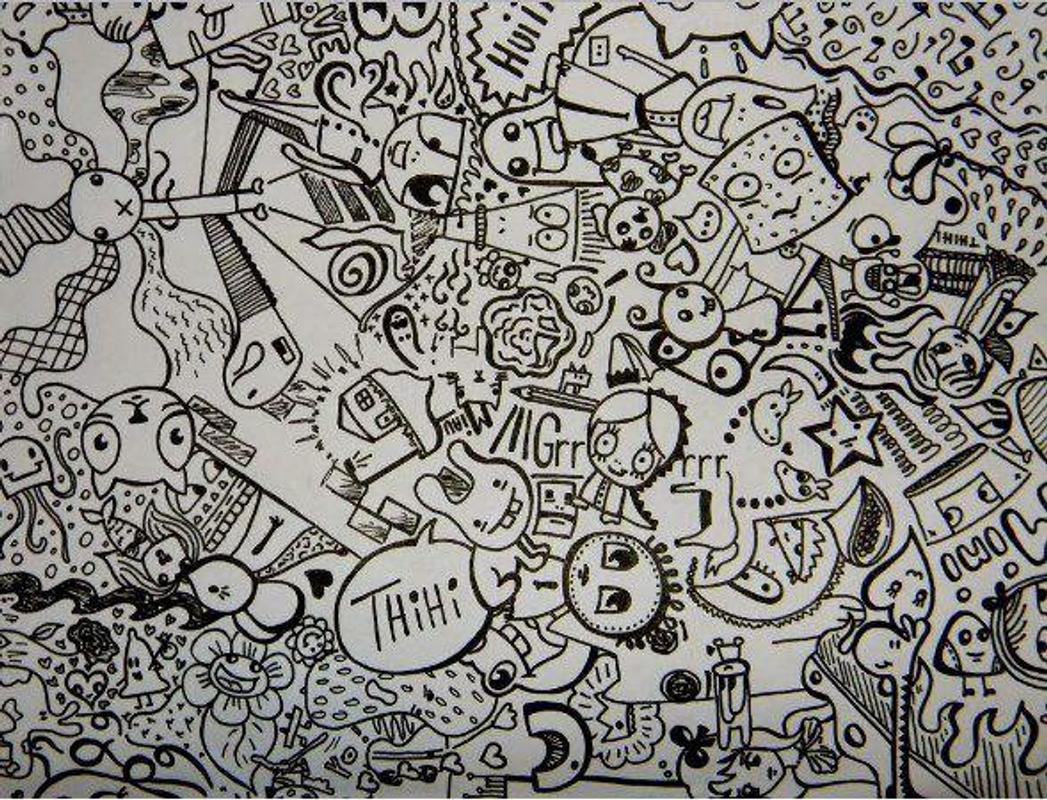 Keren Doodle Art Drawing APK Download Gratis Seni Desain APL