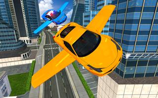 Flying Car Real Driving Simulator 3D ポスター