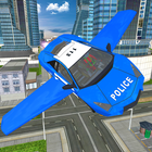 Futuristic Police Flying Car Sim 3D Zeichen