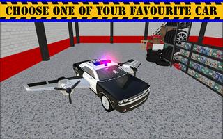 Police Flying Cop Car Driving 3D gönderen