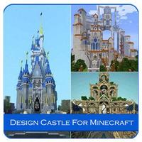 Design Castle For Minecraft Affiche