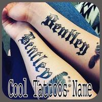 Cool Tattoos Name Affiche