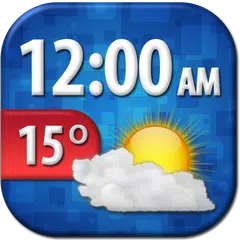 Cool Weather Clock Widget